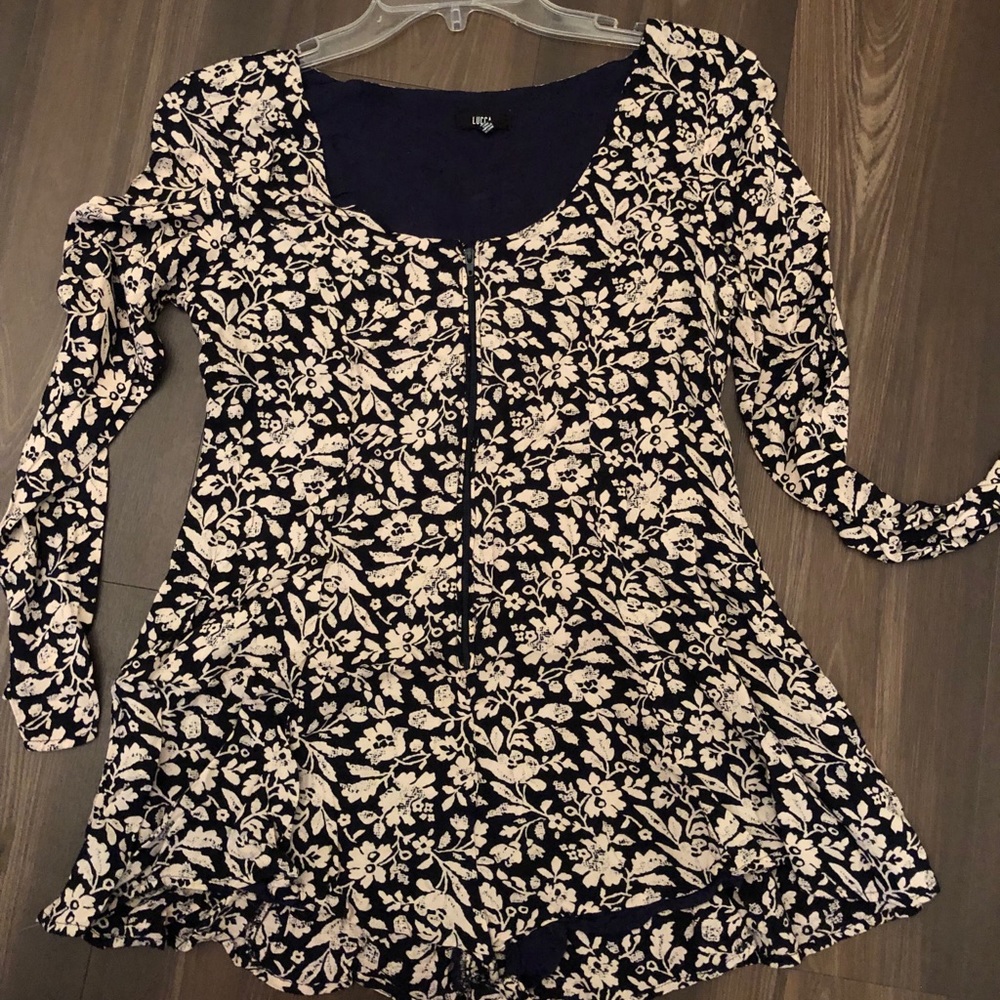 Urban outfitters B&W romper